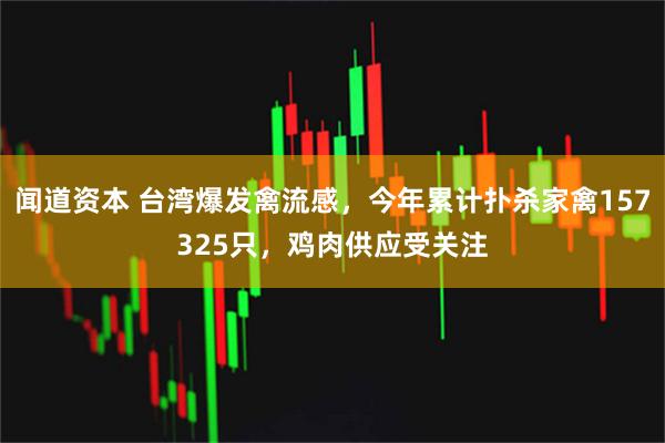 闻道资本 台湾爆发禽流感，今年累计扑杀家禽157325只，鸡肉供应受关注